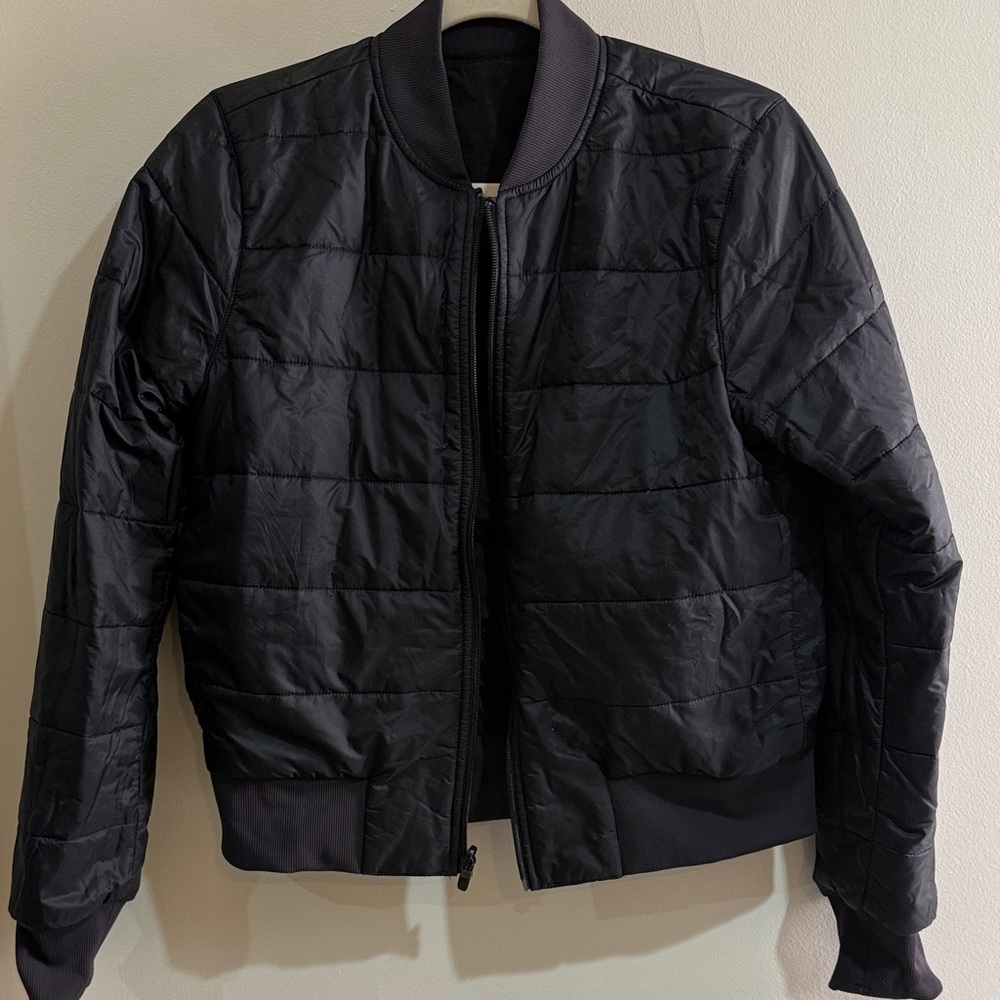 Lululemon Non Stop Reversible Bomber Sz 8